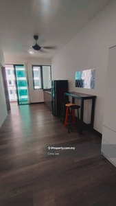 Fully furnished studio with 2 room, available now!