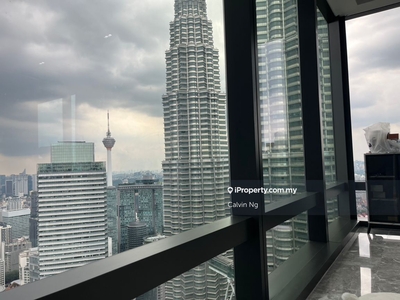 High floor with KLCC view