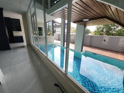 Modern Luxury 3 Storey Bungalow with Pool & Lift at Country Heights Kajang