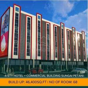 New Hotel + Commercial Building for Sale @ Bandar Sungai Petani Kedah