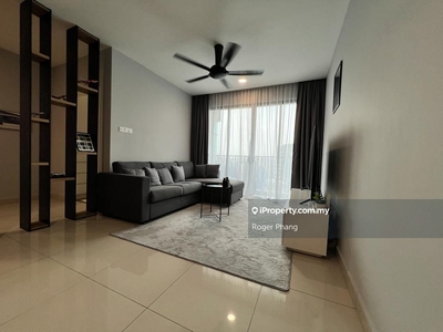 Partially Furnished Middle Floor unit near Train Station for Sale