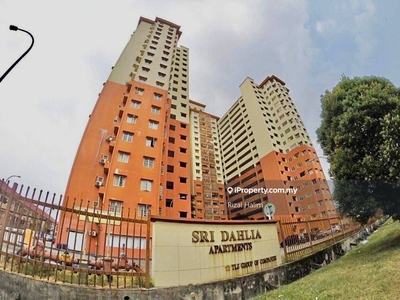 Partially Furnished Sri Dahlia Apartment, Taman Sepakat Indah 2