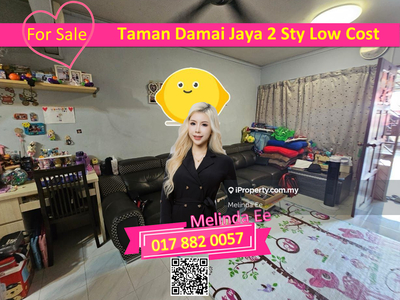 Taman Damai Jaya Nice 2 Storey Low Cost Terrace 2bed Rm500 Can Buy