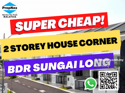 Very Cheap Corner House For Rent, Bandar Sungai Long, Mahkota Cheras