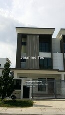 3 Storey Semi-D 32x70 For Sale, gated & guarded
