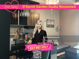 D'Secret Garden @ Kempas Indah Renovated Studio with Carpark