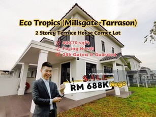 Eco Tropics Double Storey Terrace House Corner Lot