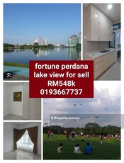 Fortune perdana kepong facing lake for sell