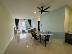 Fully furnished scenaria condo segambut for rent facing kl view