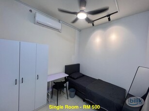 Fully Furnished Single Bedroom @ Residence @ Suasana Damai