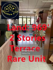 Jalan Ho Tiang Wan 2 Stories Terrace Rare Unit 1938sf Georgetown