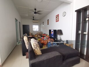 Rare unit single storey at salak south garden! extended with renovated
