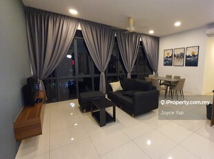 Fully furnished for rent high floor kl city view! good condition!