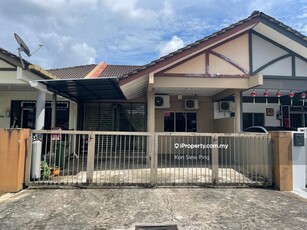 One storey terrace intermediate house For Rent! at Jalan Kedandi
