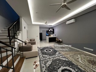 Partially Furnished Terrace House Tamansari Dahlia Rawang For Rent