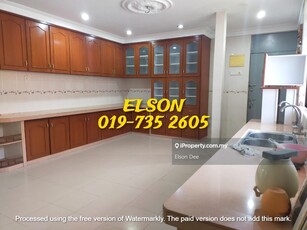 Single Sty Terrace Corner Unit@ Inderawasih Prai Part Furnish For Rent