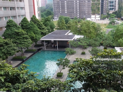 Duplex pool view unit, perfect condition, private lift, price nego