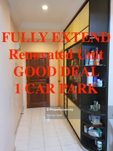 Fully Extend Unit Renovated Well Maintain 1 Cp Middle floor Good Deal