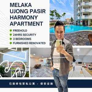 Vito Melaka Ujong Pasir Harmony Apartment Freehold Furnished Renovated