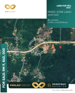 1st Lot Matang Mixed Zone Land for Sale
