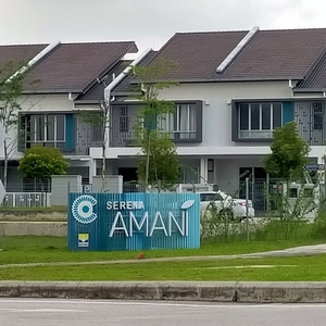 Cheapest Double Storey Terrace Serenia Amani Sepang for Sale