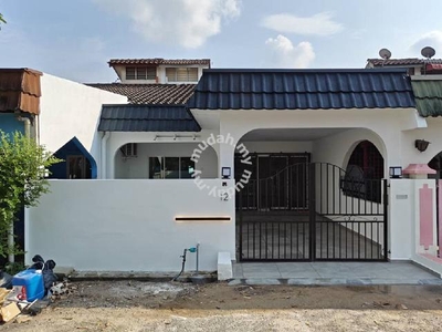 FULLY EXTENDED 22x70sf Single Storey Terrace Batu Berendam Melaka