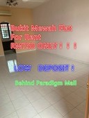 Bukit Mewah Flat For Rent (Behind Paradigm Mall )