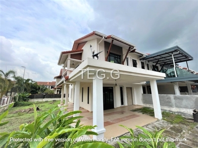2 Storey Corner with Big Land 25ft House Kota Bayuemas Klang For Sell