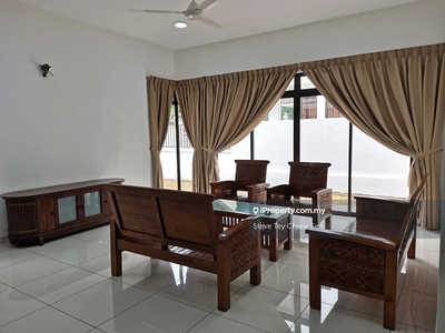 Double Storey terrace cluster with Fully furnished