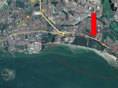 Port Dickson Commercial Land, 10 Acres, Sea Front with approval (Below Market)