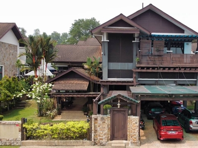 PRIVATE POOL, INDOOR GARDEN Double Storey Bungalow House D'Puncak Bukit Jelutong Selangor