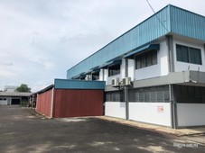 Factory for rent at tg agas, muar
