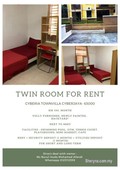 TWIN ROOM FOR RENT
