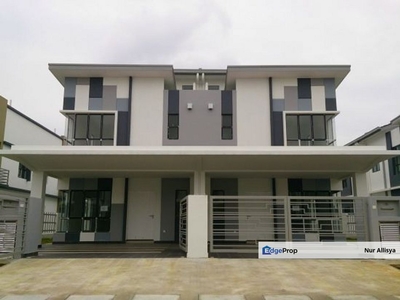 [Monthly Only RM1.8K]Double Storey 27x80 Free HOC