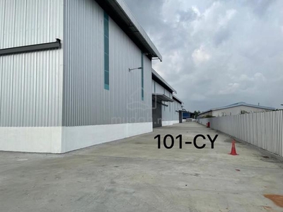 1000 AMP ! CF IN PROGRESS ! 134,000ft Telok Mengkuang Factory Warehous