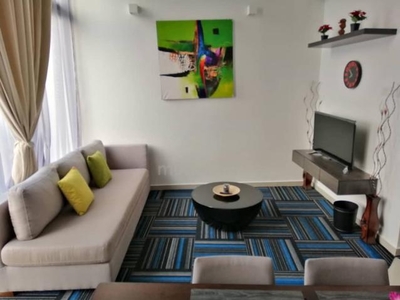 Apartment near I-City untuk sewa Duplex unit with Fully-furnished