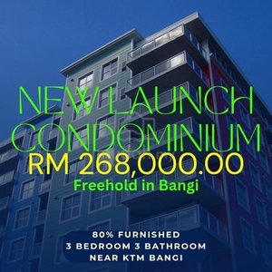Bangi avenue apartment new launch for sale