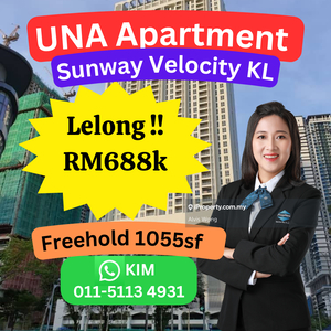 Cheap Rm312k Una Service Apartment @ Sunway Velocity