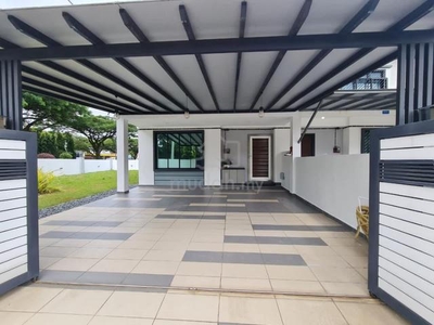 CORNER LOT 3695sqft Taman Lagenda Putra Kulai Double Storey Renovated