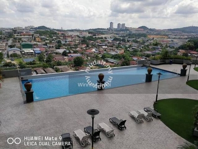 Full Furnished Silk Sky Service Residence For Sale, Balakong