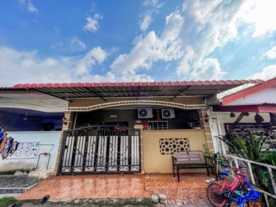 FULLY EXTENDED Single Storey Terrace Taman Pinggiran Pedas