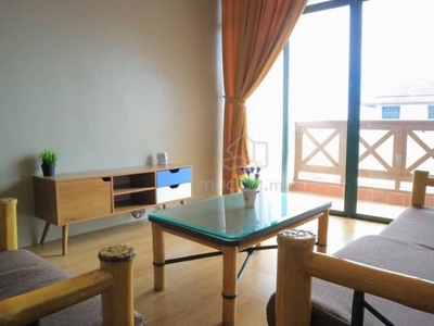 Fully Furnish 2R2B Costa Mahkota Apartment Melaka Raya Kota Laksamana