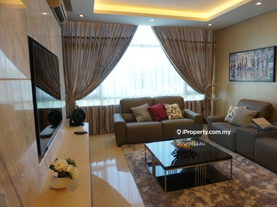 Furnished Duplex for Sale! KLCC View, Suitable investment or own stay