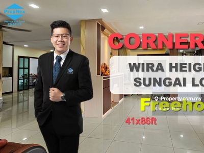 Good Condition Corner Lot 2 Stry Semi D at Wira Heights for Sale