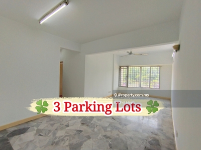 Ground Floor, 3 Parking Lots, Basic unit easy for renovation
