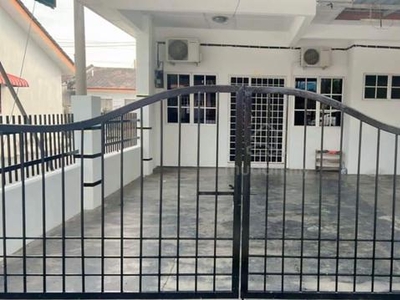 Ipoh bercham fully furnished 1storey house for rent