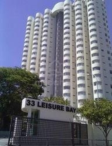 Leisure Bay Condo *END CORNER* 1615sf 4-rooms 4-BATHS Fully Furnished