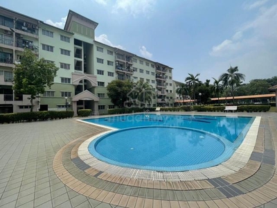 Mas Kipark Damansara Kepong low floor facing Swimming Pool