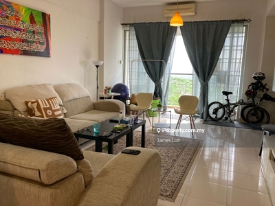Partial furnished with Klcc view