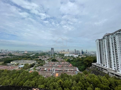 Partially furnished condo for sale at Sri Bayu apartment, Puchong